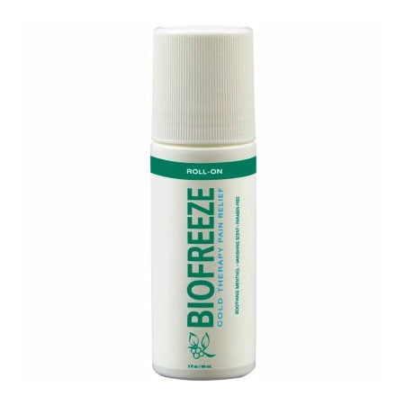Fabrication Enterprises BioFreeze Cold Pain Relief Gel, 3 oz. Roll-On Bottle 11-1032-1